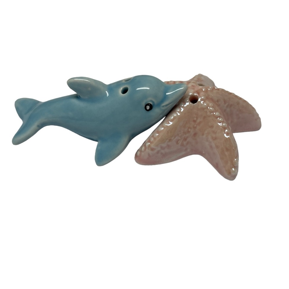 Star Fish and Dolphin Salt & Pepper Shaker